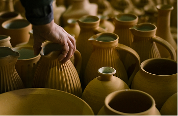 Traditional pottery craftsmanship