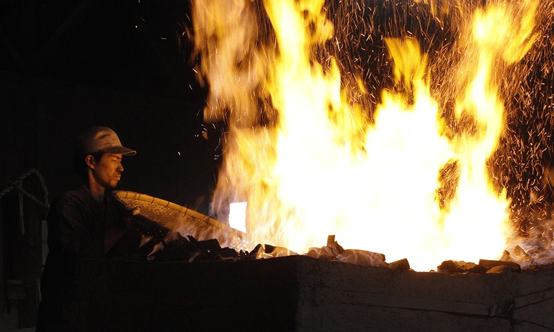 Sacred shrine ceremony